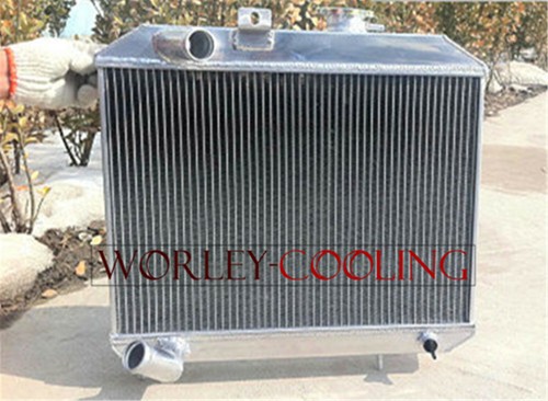 3Row Aluminum Radiator For 1941-1952 JEEP Willys MB CJ-2A M38 42 43 44 45 new - Afbeelding 3 van 11