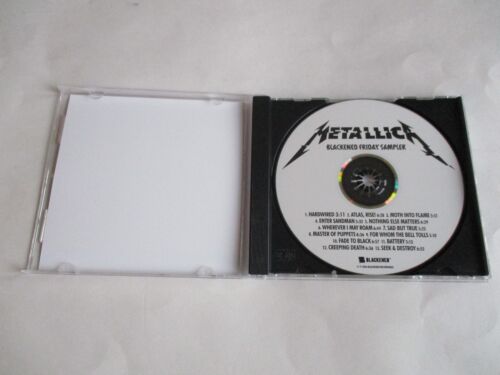 METALLICA BLACKENED FRIDAY CD SAMPLER PROMO ONLY Poster/Stickers/Lanyard/Mat NEW - Picture 4 of 7