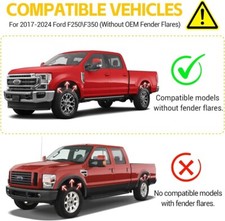 Husky Liners Rear Mud Guards 59461 for 2017-22 Ford F250/F350 (no Fender Flares) Husky Liners Rear Mud Guards 59461 for 2017-22 Ford F250/F350 (no Fender Flares)