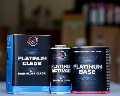Acura GALLON UNREDUCED Auto Basecoat Paint +Clearcoat KIT PICK YOUR COLOR!2