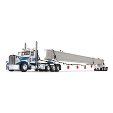 DCP - PETERBILT 389 TRI AXLE  DAY CAB & 4-AXLE HYDRA STEER- TRAILER BEAM LOAD