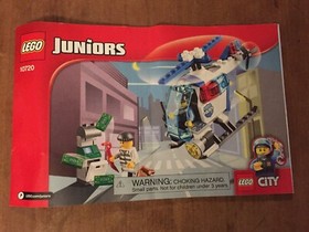 LEGO- CITY- JUNIORS- POLICE HELICOPTER CHASE- 10720- 100% COMPLETE