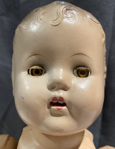 Composition Doll 16 inch Sleep Eyes Teeth - Picture 5 of 12