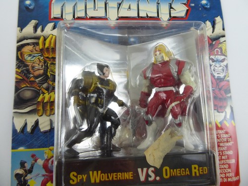 X-MEN STEEL MUTANTS DIE CAST ACTION FIGURES - SPY WOLVERINE VS OMEGA RED - Picture 2 of 3