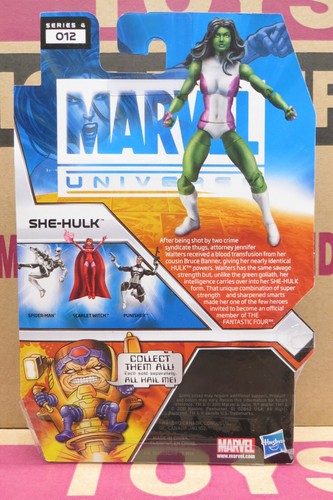 SHE-HULK Marvel Universe 3.75 Inch Scale Action Figure NEW - Picture 2 of 2