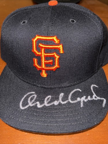 Orlando Cepeda handsigniert signed New Era auf Feldmütze San Francisco Giants - Bild 1 von 5