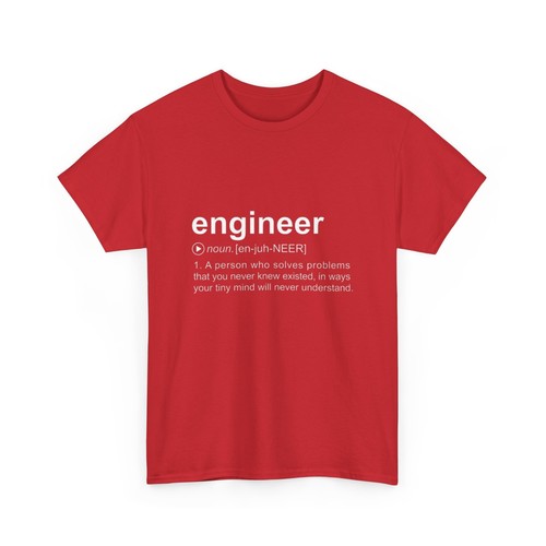 Engineer T- Shirt | A person who solves problems that you never knew existed - Picture 50 of 61