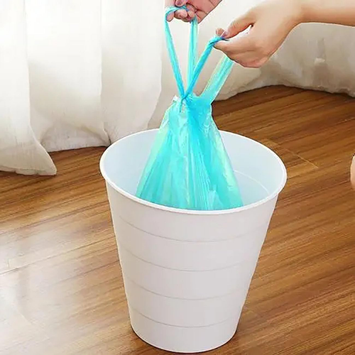 4 Gallonen Badezimmer Müllsäcke, 5 Rollen/100 Stück kleine GRIFFE Müllsäcke für - Bild 6 von 12
