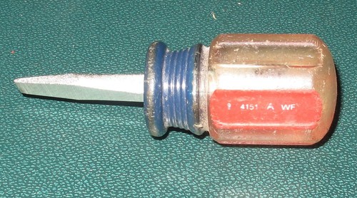 =Craftsman= Destornillador de hoja plana retubby de 1/4" 4151 A WF - Imagen 3 de 4