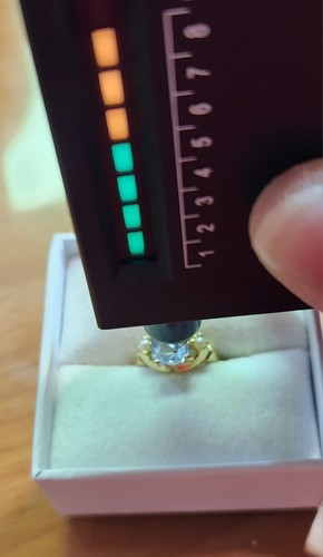 Genuine Vintage 14K Yellow Gold~Lab Created Blue Spinel~Seed Pearl Ring (Sz-5.5) - Picture 6 of 12