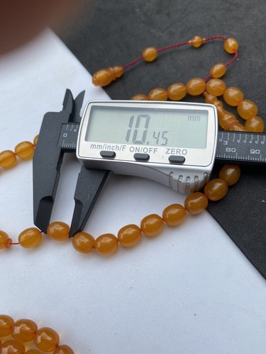 Feuer Bernstein Misbaha Rosenkranz Tasbih Faturan Islamische Gebetsperle Zar Kehribar - Bild 5 von 7