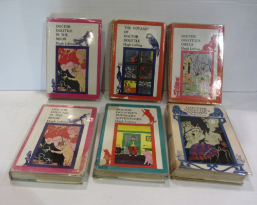 HUGH LOFTING - DOCTOR DOLITTLE'S - 11 VOLUMES - HARDCOVER - Picture 5 of 6