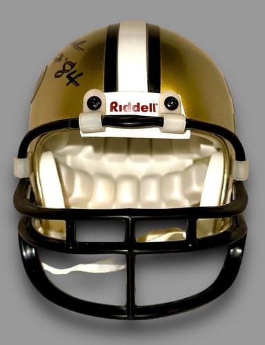 BOB GRIESE AUTOGRAPHED SIGNED PURDUE BOILERMAKERS MINI HELMET wAP/COA DOLPHINS - Picture 3 of 6