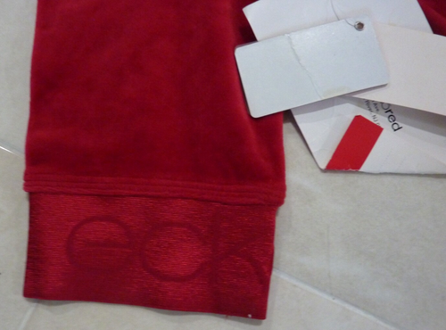 Y2K VINTAGE NEW ECKORED  SIZE XS  VELOUR RUBY RED JUMPSUIT FRONT ZIPPER HOODIE - Picture 11 of 14