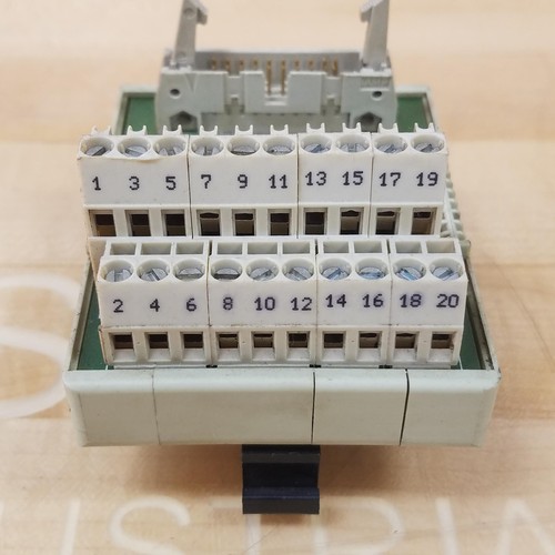 Wieland 87.210.2204.3, 20 Pin Terminal Block, DIN Rail Mountable, 60VAC, 75VDC - Picture 3 of 4