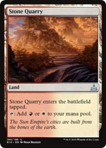 Stone Quarry x4 - Rivals of Ixalan - NM-Mint, English - Rivals of Ixalan