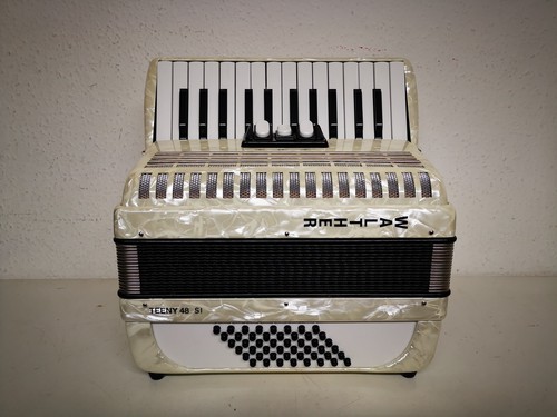 Akkordeon  Walther Teeny 48 Bass  Neuer Balg ! - Bild 9 von 9