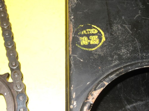 Vintage Bombardier Ski-doo Elan chaincase ass'y ratio 10t/25t - Picture 3 of 8