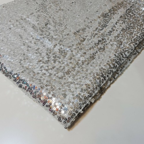 Sequin Mesh Net Sparkly Shiny Bling Dress Craft Drape Decor Glitter Fabric 50" - Picture 40 of 85