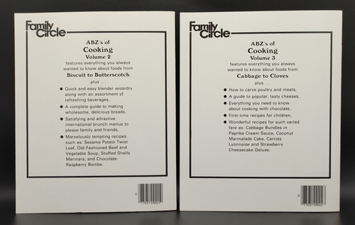 12x Family Circle Cookbook Complete Set ABZ's Of Cooking Volumes 1 - 12 Complete - Picture 3 of 22