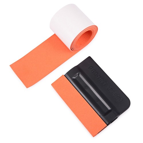 100cm Suede Felt Edge Car Wrap Squeegee for Vinyl Window Tint Scratch-Free Tools - Picture 2 of 14