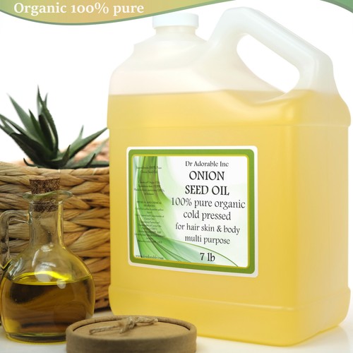 ACEITE DE SEMILLA DE CEBOLLA DE DR.ADORABLE 100 % ORGÁNICO PURO PRENSADO EN FRÍO 1 OZ HASTA 7 LB - Imagen 25 de 25