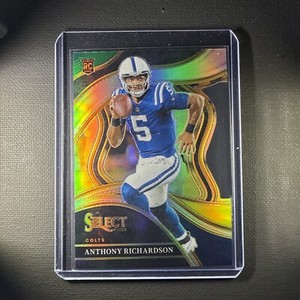 2023 Panini select #297 Anthony Richardson Green and yellow Die Cut