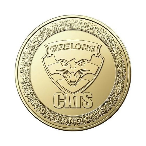 2023 Australian Football League (AFL) $1 Coin - Geelong Cats - Picture 2 of 5