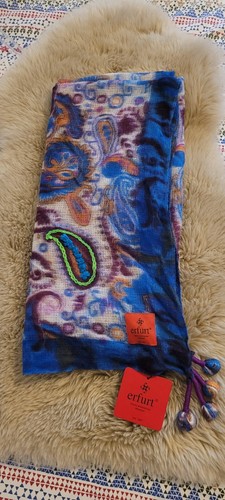 Erfurt Tuch, XL / 100 X 100 cm. feine Wolle, Neu. - Bild 2 von 8