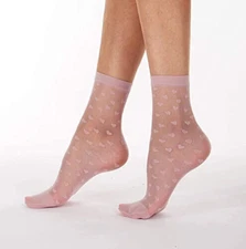 Pretty Polly Fashion Heart Anklet - PNAXC3