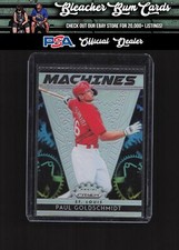 2019 Panini Prizm M10 Paul Goldschmidt Machines Silver Prizm