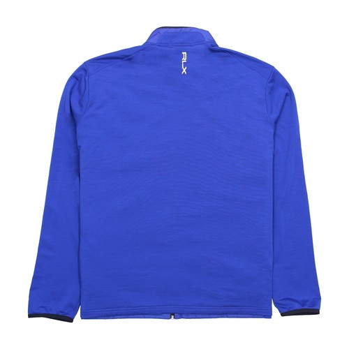 RLX Golf Ralph Lauren Herren Hybrid Full-Zip Tri-Blend Jacke (2XL, Royalblau) - Bild 4 von 7