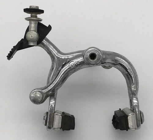 Roto Italy Caliper Brakes + Non-Aero Brake Levers Set F/R Road Bike Vintage Rare - Foto 2 di 9