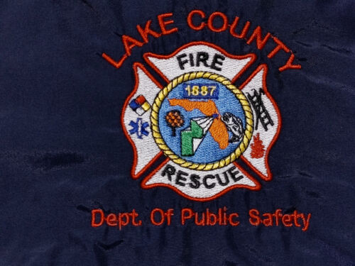 ULTRACLUB Lake County Florida Fire Rescue Department Leesburg Jacket XXL 2XL - Picture 3 of 6