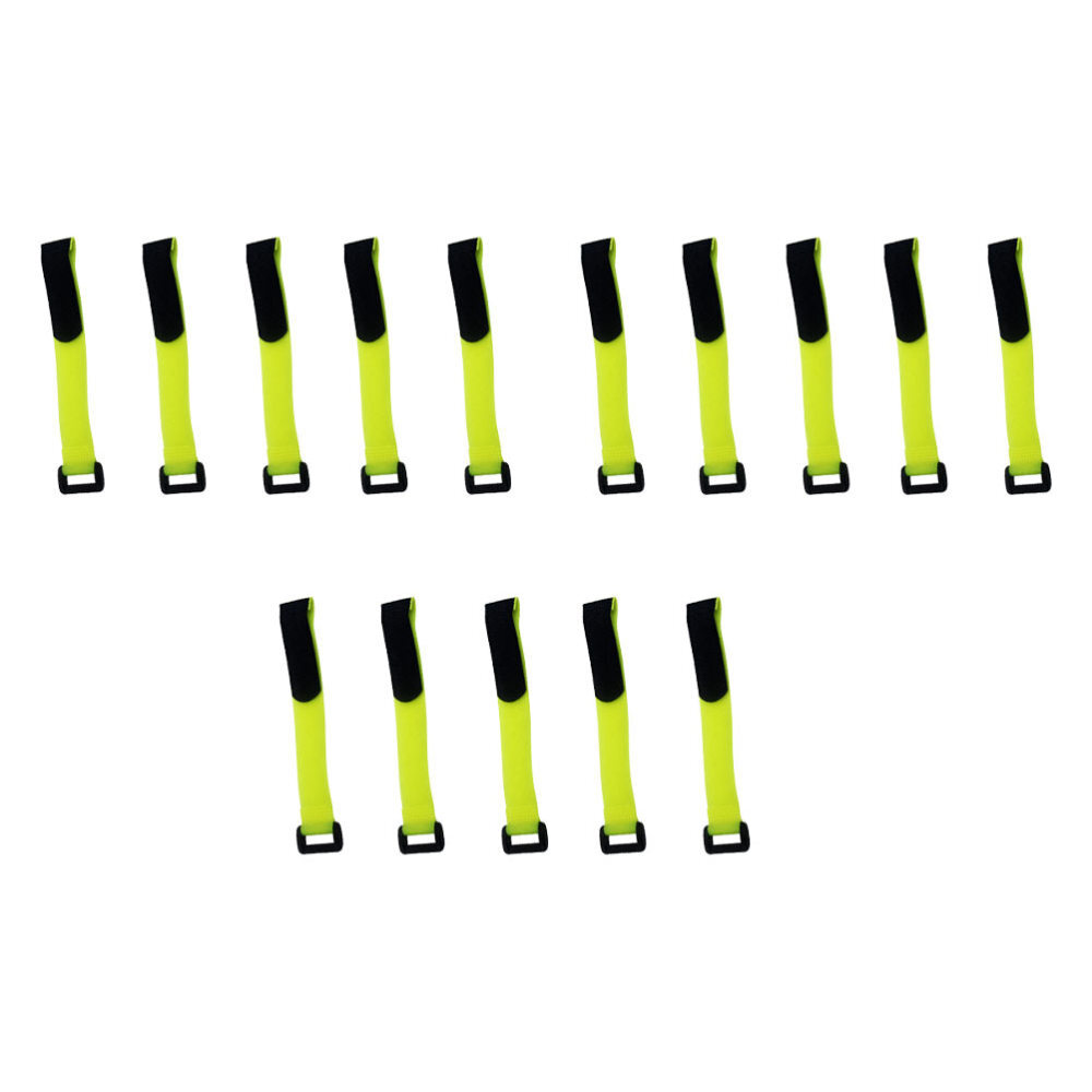 15Pcs Hook and Loop Cable Ties for Organizing Wires & Securing Bike Wheels-image