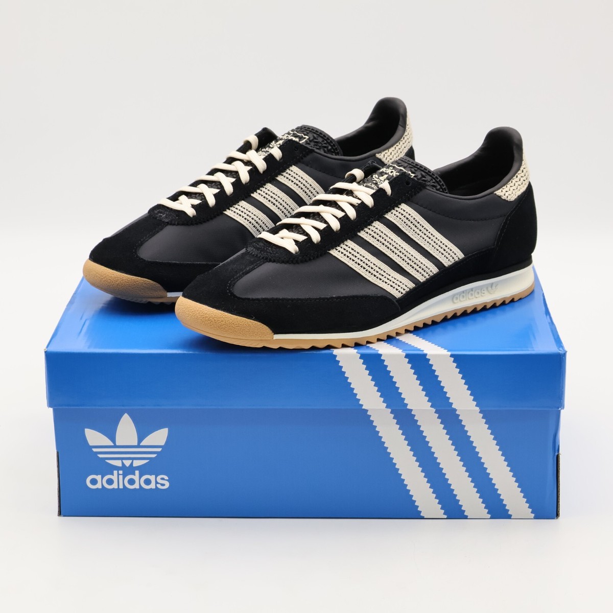 JI2745 adidas Originals SL72 OG Core Black Wonder White Off