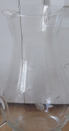 Princess House Crystal Pitcher, 8 Coffee /Beverage Mugs - Picture 5 of 5