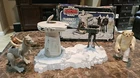 Vntg 1979 Star Wars Empire Strikes Back Turret Probot Playset - Tauntaun & Wampa
