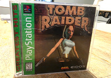 Tomb Raider PS1 PlayStation 1 Greatest Hits CIB Complete 1996 Core Eidos Tested