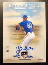 Yosver Zulueta 2023 Panini Boys Of Summer RC Auto Silver /75 ..BOS-YZ..Blue Jays