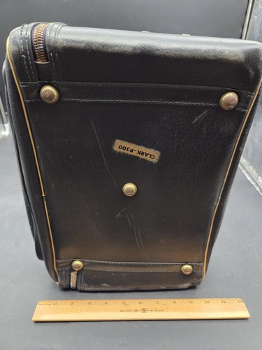 Rare Pro-am 1972 Miller Highlife $80,000 Bowling Tournament Leather Bag Beer Wi - Picture 11 of 15