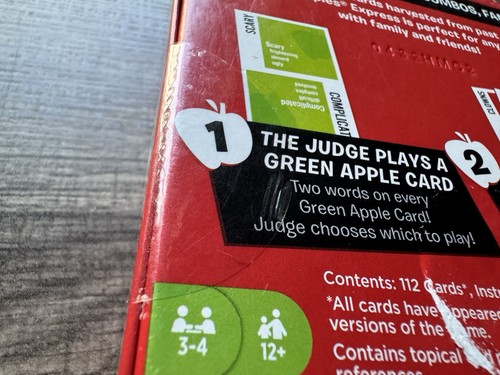 Express Apples to Apples Crazy CombinatioN Game 3-4 People Age 12+ SEALED - Picture 1 of 3