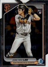 2024 Bowman Chrome Jung Hoo Lee #67 San Francisco Giants 24A