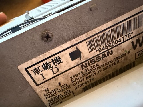 13-15 INFINITI 370Z G37 EX35 QX56 Q40 Q60 OEM NAVIGATION RADIO STEREO RECEIVER - Bild 2 von 3