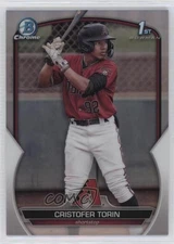 2023 Bowman Chrome Prospects Refractor 11/499 Cristofer Torin #BCP-204 yj0