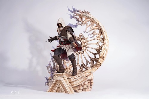 PureArts Assassin-Creed Animus Ezio 1/4 Limited Statue Painted Model New Stock - Picture 3 of 10