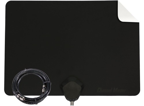 Indoor HDTV Antenna with 12' Coaxial Cable 4K Support Easy Install - Picture 1 of 9