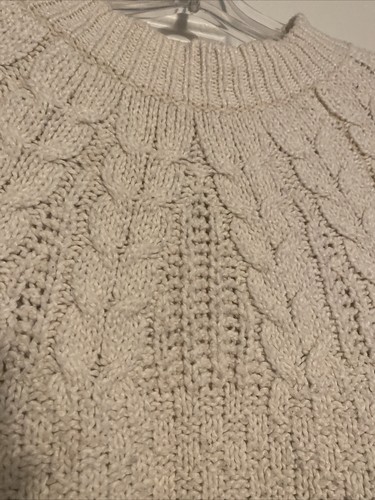 American Eagle XXS Cropped Cream Pullover  - Bild 4 von 6