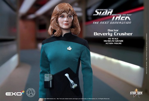 EXO-6 Star Trek Next Generation Dr Beverly Crusher Standard Ver 1/6 Scale Figure - Picture 11 of 12