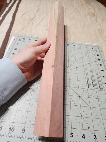 Long Pink Ivory Turning Square Cue Blank, 18 X 1.5 X 1.5" - Picture 2 of 12